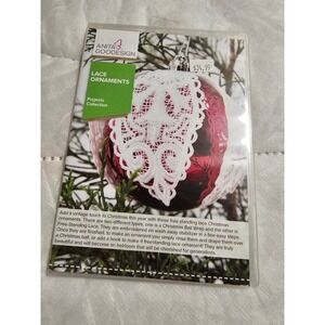 Anita Goodesign Lace Ornaments Embroidery Designs Project Collection CD